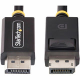 StarTech.com 3m (10ft) DisplayPort 2.1 Cable, VESA Certified DP40 DisplayPort Cable w/UHBR10/HDR/DSC 1.2a/HDCP 2.2, 8K 60Hz, DP 2.1 Cord — DP21-3M-DP40-CABLE