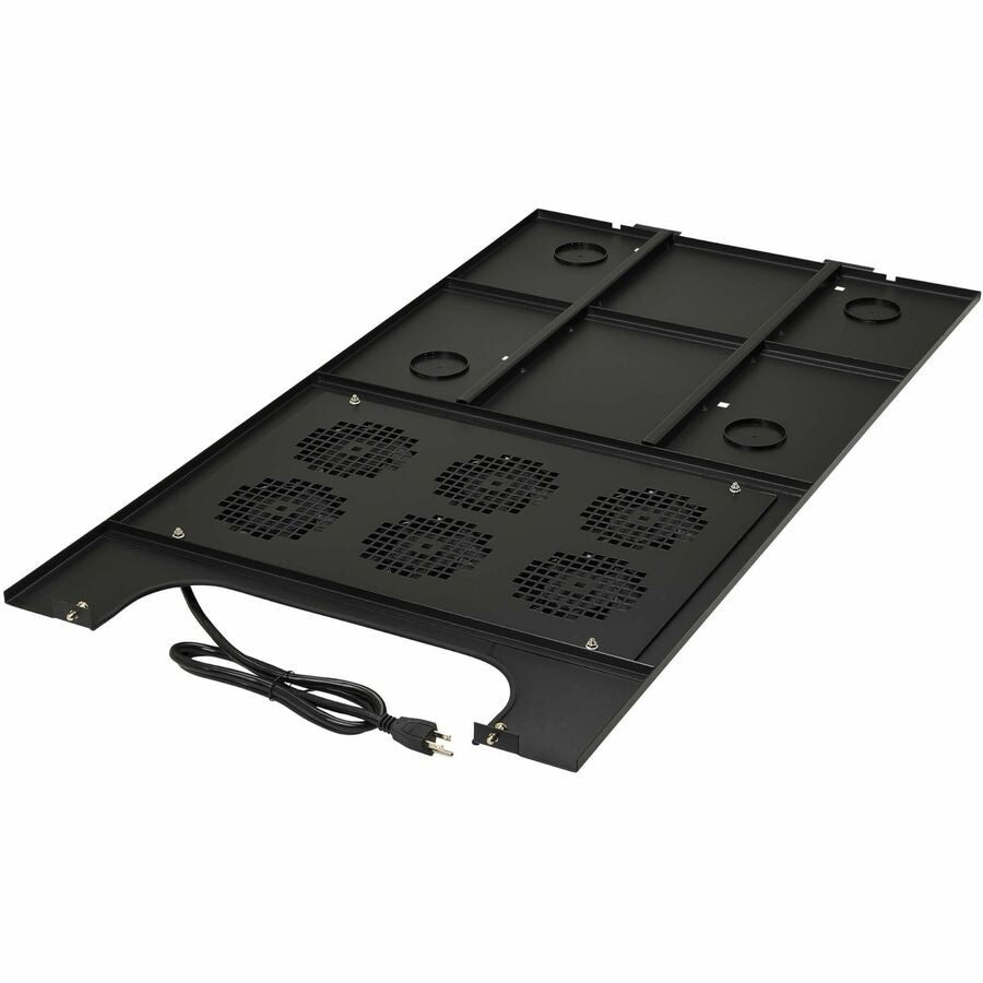 Eaton Tripp Lite Series SmartRack Roof-Mounted Fan Panel for Deep Rack Enclosure Cabinets - 6 120V Fans, 630 CFM, 5-15P Plug — SRFANROOFDP