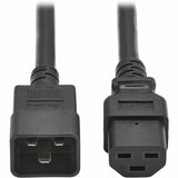 Eaton Tripp Lite Series Power Cord, C20 to C21 - Heavy-Duty, 20A, 250V, 12 AWG, 5 ft. (1.5 m), Black — P035-005