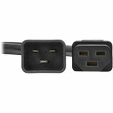 Eaton Tripp Lite Series Power Cord, C20 to C21 - Heavy-Duty, 20A, 250V, 12 AWG, 5 ft. (1.5 m), Black — P035-005