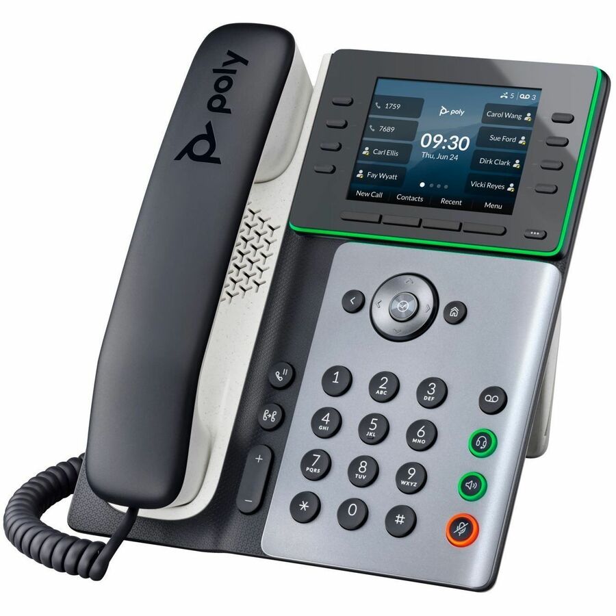Poly Edge E300 IP Phone and PoE-enabled GSA/TAA — 8F3H1AA