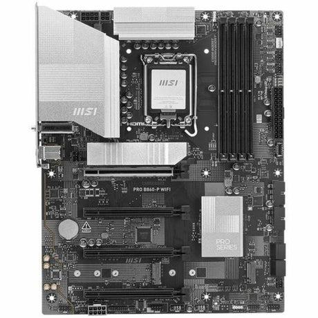 MSI Pro PRO B860-P WIFI Gaming Desktop Motherboard - Intel B860 Chipset - Socket LGA-1851 - ATX — B860PWIFI