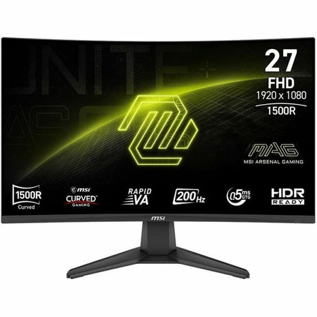 MSI MAG 276CF E20 27" Class Full HD Curved Screen Gaming LCD Monitor - 16:9 — MAG276CFE20