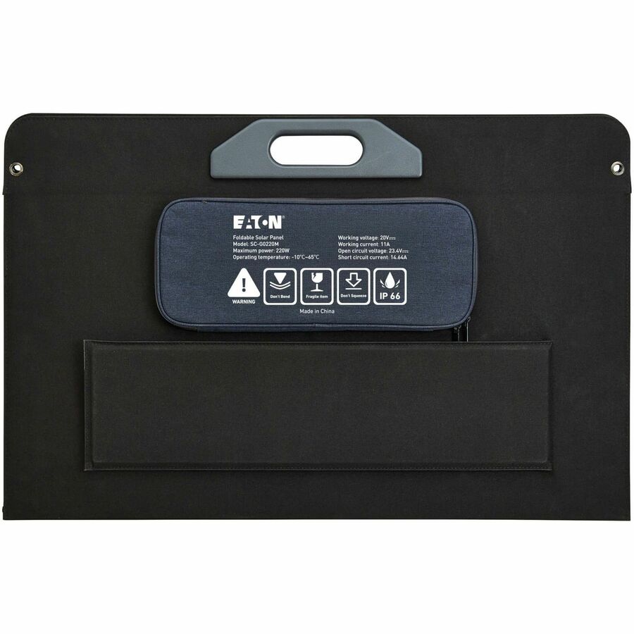 Eaton 220W Foldable Portable Solar Panel for Portable Power Stations — SC-G0220M