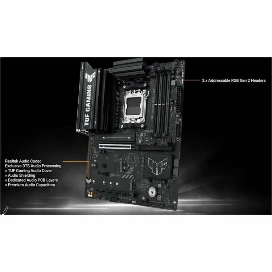 TUF GAMING B850-E WIFI Gaming Desktop Motherboard - AMD B850 Chipset - Socket AM5 - ATX — TUF GAMING B850-E WIFI