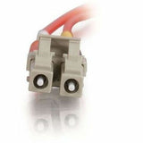 C2G-10m LC-LC 50/125 OM2 Duplex Multimode PVC Fiber Optic Cable - Red — 37379
