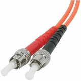 C2G-2m SC-ST 62.5/125 OM1 Duplex Multimode PVC Fiber Optic Cable - Orange — 9129