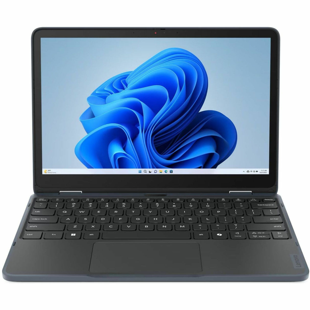 Lenovo 300w Gen 5 83LF0005US 11.6" Touchscreen Convertible 2 in 1 Notebook - HD - Intel N-Series N150 - 8 GB - 128 GB SSD - English Keyboard - Slate Gray — 83LF0005US