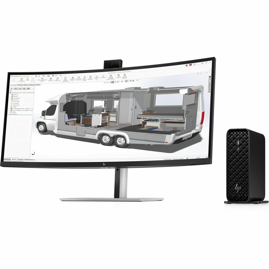 HP Z2 G1i Workstation - Intel Core Ultra 5 235 - 16 GB - 512 GB SSD - Mini PC - Black — BM6M2UT#ABA