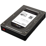 StarTech.com 2.5" to 3.5" SATA Aluminum Hard Drive Adapter Enclosure with SSD / HDD Height up to 12.5mm — 25SAT35HDD