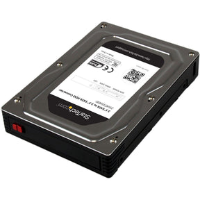 StarTech.com 2.5" to 3.5" SATA Aluminum Hard Drive Adapter Enclosure with SSD / HDD Height up to 12.5mm — 25SAT35HDD