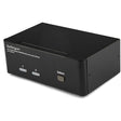 StarTech.com 2 Port Dual DisplayPort USB KVM Switch with Audio — SV231DPDDUA
