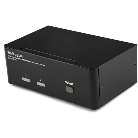StarTech.com 2 Port Dual DisplayPort USB KVM Switch with Audio — SV231DPDDUA