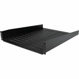 StarTech.com 2U 22in Vented Rack Mount Shelf - Fixed 22 inch Deep antilever Rackmount Tray for Server Rack Cabinet Shelf - 50lbs / 23kg — CABSHELF22V