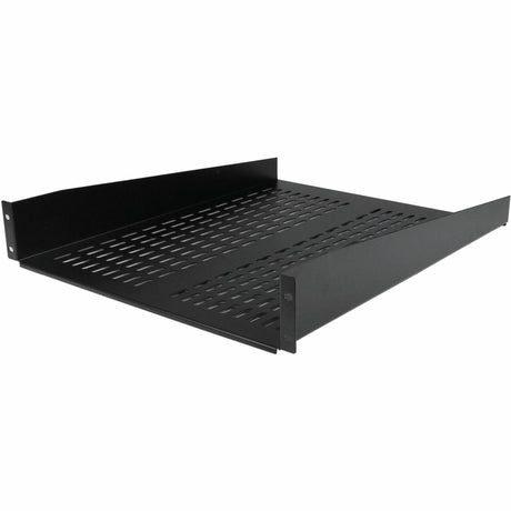 StarTech.com 2U 22in Vented Rack Mount Shelf - Fixed 22 inch Deep antilever Rackmount Tray for Server Rack Cabinet Shelf - 50lbs / 23kg — CABSHELF22V