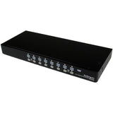 StarTech.com 16 Port 1U Rackmount USB KVM Switch with OSD — SV1631DUSBU