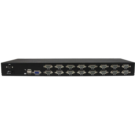 StarTech.com 16 Port 1U Rackmount USB KVM Switch with OSD — SV1631DUSBU
