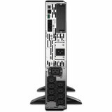 APC Smart-UPS X, Line Interactive, 3kVA, Rack/tower convertible 2U, 208V-230V, 8x C13+1x C19 IEC, SmartSlot, Extended runtime — SMX3000RMHV2U