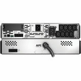 APC Smart-UPS X, Line Interactive, 3kVA, Rack/tower convertible 2U, 208V-230V, 8x C13+1x C19 IEC, SmartSlot, Extended runtime — SMX3000RMHV2U