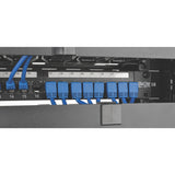 Eaton Tripp Lite Series Down-Angle Cat6 Gigabit Molded UTP Ethernet Cable (RJ45 Right-Angle Down M to RJ45 M), Blue, 5 ft. (1.52 m) — N204-005-BL-DN