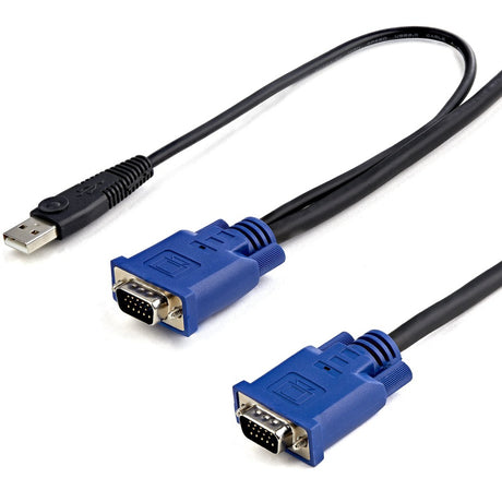 StarTech.com StarTech.com 2-in-1 - Video / USB cable - 4 pin USB Type A, HD-15 (M) - HD-15 (M) - 3.05 m — SVECONUS10