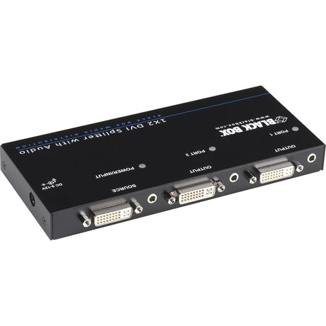 Black Box DVI-D Splitter with Audio and HDCP, 1 x 2 — AVSP-DVI1X2