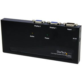 StarTech.com 2 Port High Resolution VGA Video Splitter - 350 MHz — ST122PRO