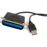 StarTech.com Parallel printer adapter - USB - parallel - 10 ft — ICUSB128410