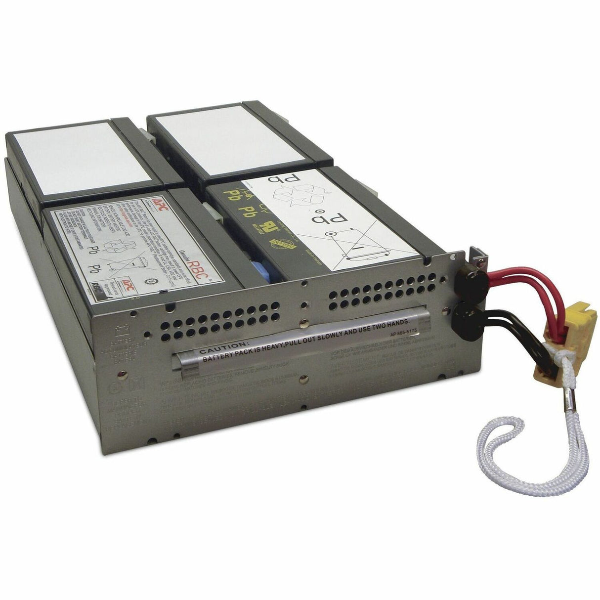 APC Replacement Battery Cartridge for Smart-UPS Line Interactive, 24V 9Ah lead-acid battery, 2-year repair or replace warranty — APCRBC133