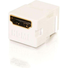 C2G Snap-In HDMI F/F Keystone Insert Module - White — 03345