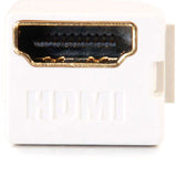 C2G Snap-In HDMI F/F Keystone Insert Module - White — 03345