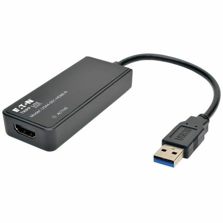 Eaton Tripp Lite Series USB to HDMI Dual-Display External Video Graphics Card Adapter - USB 3.2 Gen 1, 512 MB SDRAM, 1080p — U344-001-HDMI-R