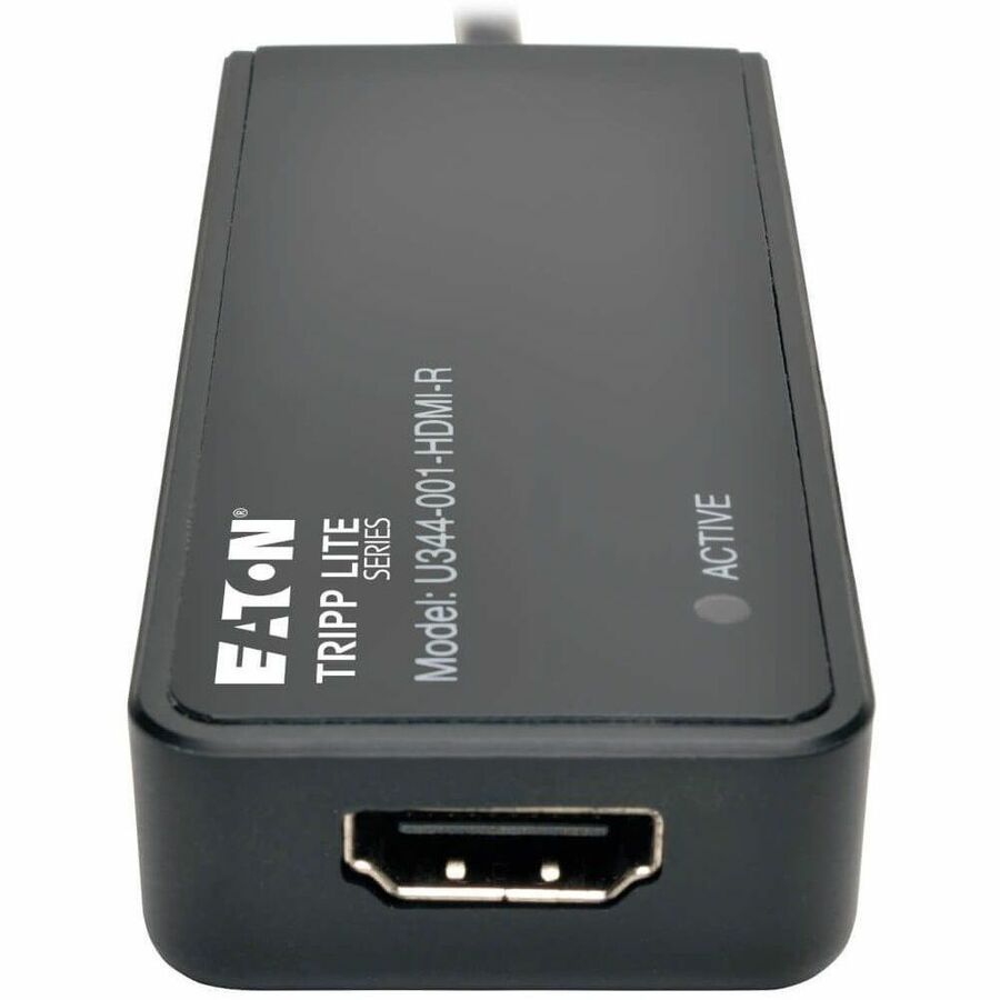 Eaton Tripp Lite Series USB to HDMI Dual-Display External Video Graphics Card Adapter - USB 3.2 Gen 1, 512 MB SDRAM, 1080p — U344-001-HDMI-R