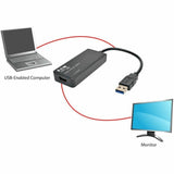 Eaton Tripp Lite Series USB to HDMI Dual-Display External Video Graphics Card Adapter - USB 3.2 Gen 1, 512 MB SDRAM, 1080p — U344-001-HDMI-R