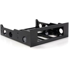 StarTech.com 3.5" to 5.25" Front Bay Mounting Bracket - Desktop Front Bay Adapter - Black — BRACKETFDBK