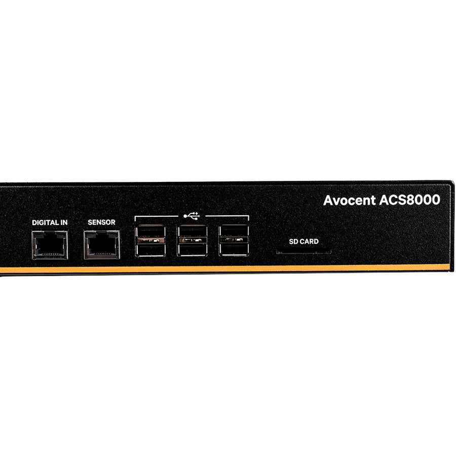Vertiv Avocent 32-port ACS8000 Console System with single AC Power Supply, non-TAA — ACS8032SAC-400