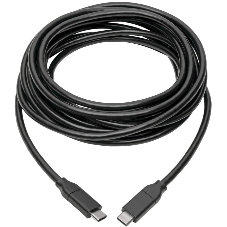 Eaton Tripp Lite Series USB-C Cable (M/M), USB 2.0, 5A (100W) Rated, USB-IF Certified, 13 ft. (3.96 m) — U040-C13-C-5A