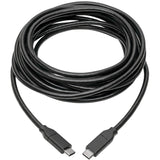Eaton Tripp Lite Series USB-C Cable (M/M), USB 2.0, 5A (100W) Rated, USB-IF Certified, 13 ft. (3.96 m) — U040-C13-C-5A