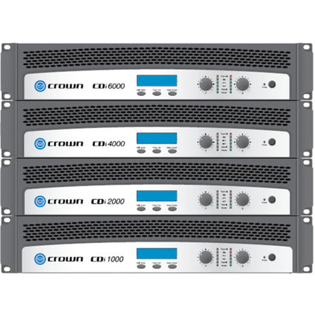 Crown CDi 4000 Amplifier - 2400 W RMS - 2 Channel — NCDI4000