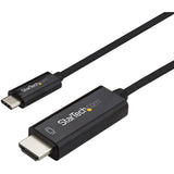 StarTech.com 10ft (3m) USB C to HDMI Cable - 4K 60Hz USB Type C DP Alt Mode to HDMI 2.0 Video Display Adapter Cable -Works w/Thunderbolt 3 — CDP2HD3MBNL