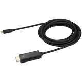 StarTech.com 10ft (3m) USB C to HDMI Cable - 4K 60Hz USB Type C DP Alt Mode to HDMI 2.0 Video Display Adapter Cable -Works w/Thunderbolt 3 — CDP2HD3MBNL