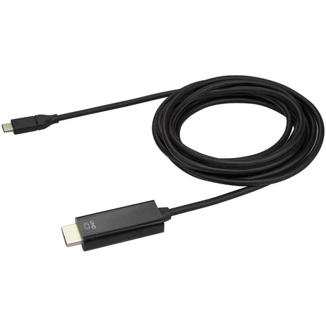 StarTech.com 10ft (3m) USB C to HDMI Cable - 4K 60Hz USB Type C DP Alt Mode to HDMI 2.0 Video Display Adapter Cable -Works w/Thunderbolt 3 — CDP2HD3MBNL