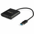StarTech.com USB 3.0 to Dual HDMI Adapter, USB to 2x HDMI Monitor Converter for Windows (no support for macOS/ChromeOS/Linux) - TAA — USB32HD2