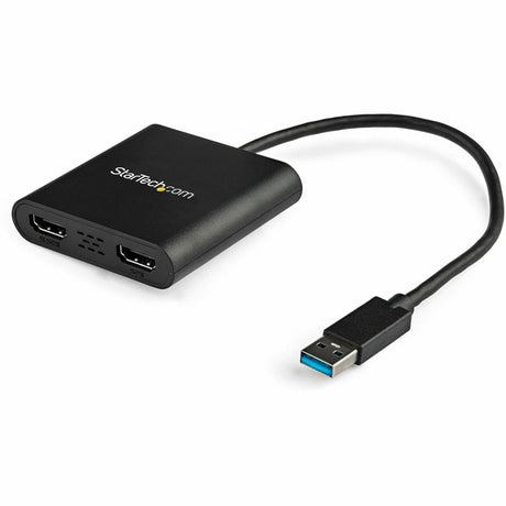 StarTech.com USB 3.0 to Dual HDMI Adapter, USB to 2x HDMI Monitor Converter for Windows (no support for macOS/ChromeOS/Linux) - TAA — USB32HD2