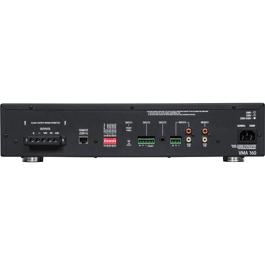 JBL Commercial VMA160 Amplifier - 60 W RMS - 1 Channel — NVMA160-0-US