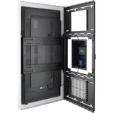 Chief Impact On-Wall Kiosk - Portrait 55" White — LW55UWP