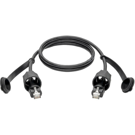 Eaton Tripp Lite Series Industrial Cat5e/Cat6 STP Ethernet Cable - RJ45 M/M, CMX Outdoor, IP68, 26 AWG, TAA, 3 ft. (0.91 m) — N206-PC03-IND