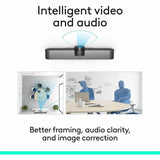 MeetUp All-in-One Ultra HD 4K Conference Camera for Huddle and Small Rooms, Works with Microsoft Teams, Zoom, Google Meet — 960-001101