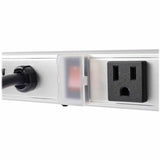 Eaton Tripp Lite Series 8 Right-Angle Outlet Vertical Power Strip, 120V, 15A, 15 ft. (4.57 m) Cord, 5-15P, 24 in. — PS2408RA