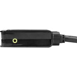 Black Box 2-Port 4K60 DisplayPort Cable KVM Switch — KV62-CBL
